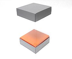 Skylinebox L120xW120xH150mm exterior Monaco Silver-orange
